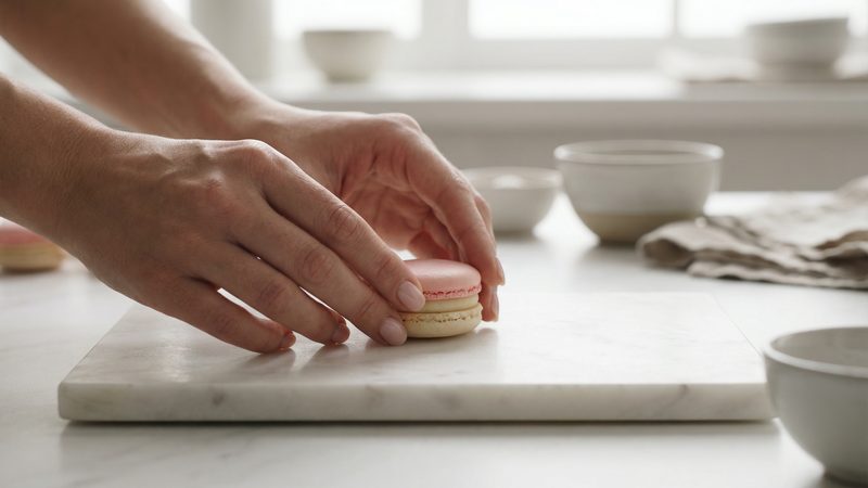 蘑菇视频 - 法式马卡龙烹饪视频教程 hle8kh.cn